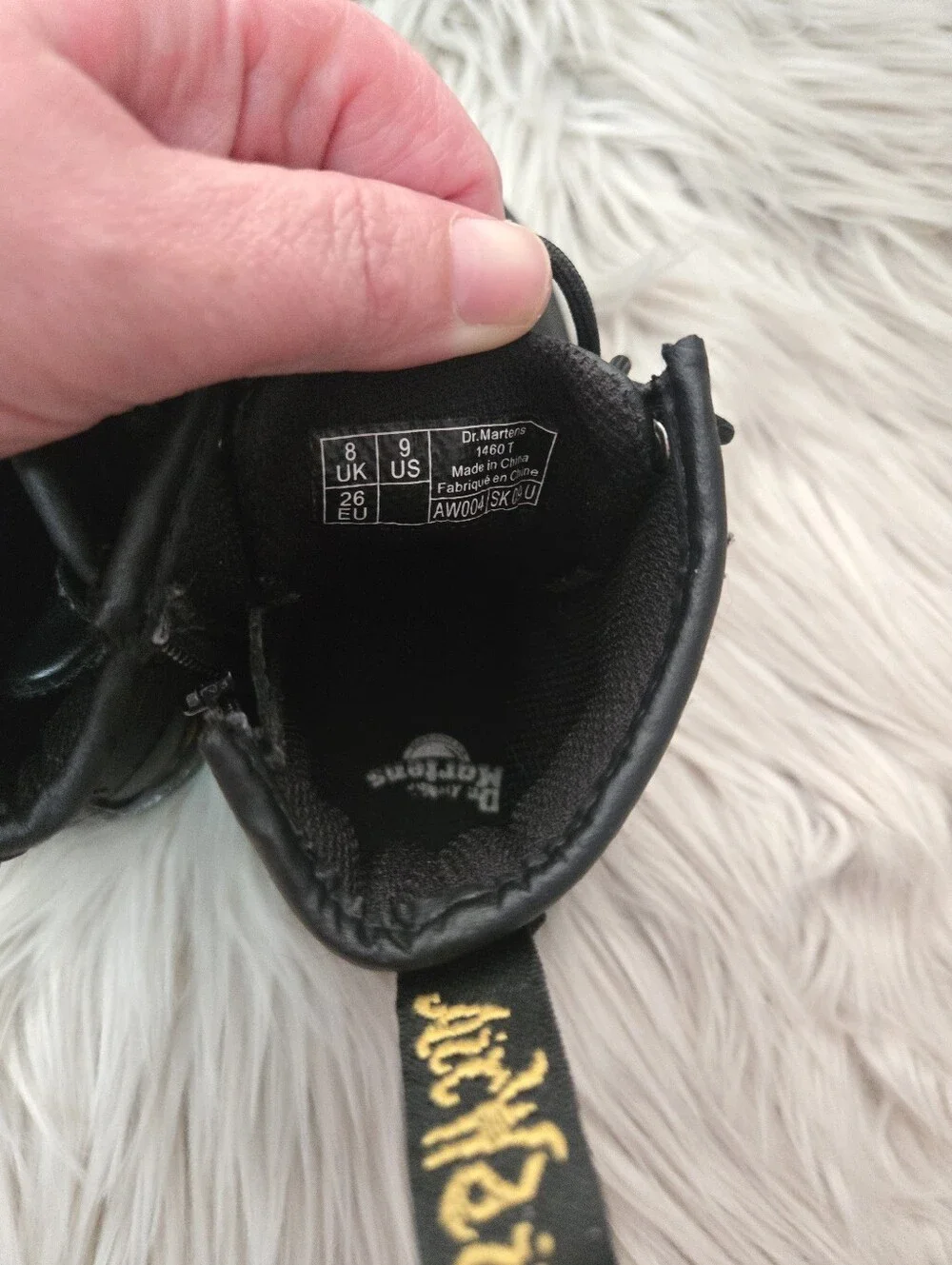 Dr. Martens Toddler 1460 Softy T Leather Boots